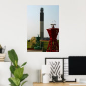 Poster Oak Island Light and Buoyers (Bureau à domicile)