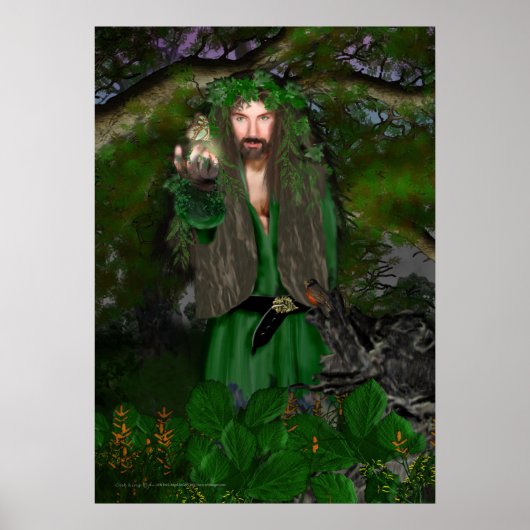 Poster Oak King (Devant)