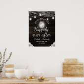 Poster Oak Ridge Rustic Heureusement Jamais Après La Réce (Cuisine)