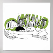 Poster Oakland (Devant)