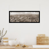 Poster Oakland, CA Panorama Photo 1909 (Cuisine)