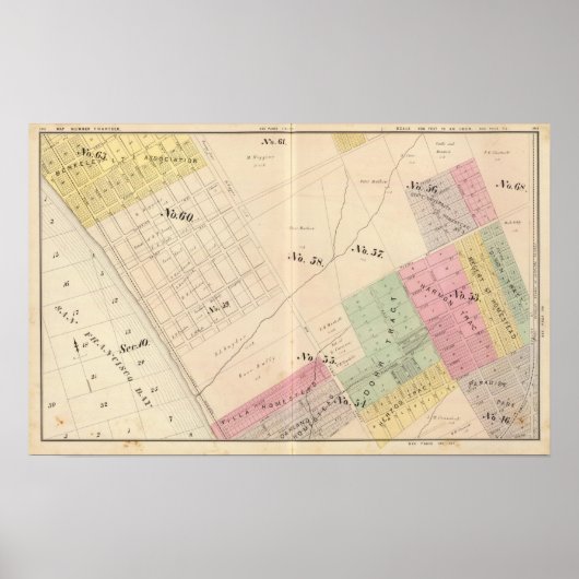 Poster Oakland, environs 14 (Devant)