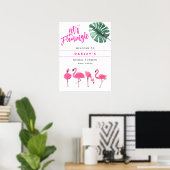Poster OAKLEY Flamingo Rose Chaud Enterrement de Vie de J (Bureau à domicile)