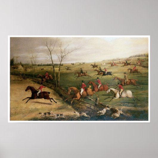 Poster Oakley Hunt, Henry Thomas Alken (Devant)