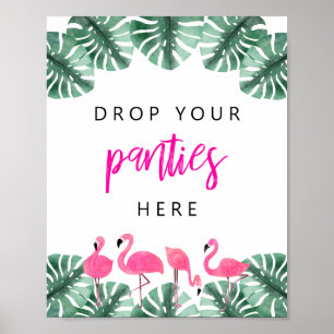 Poster OAKLEY Tropical Flamant Bachelorette Jeu de Culott