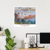 Poster Oarsmen à Chatou ・ 1879 (Bureau à domicile)