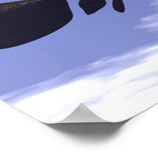 Poster Oasis flottante (Coin)