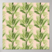 Poster Oasis intérieure | Motif Palm Tree (Devant)