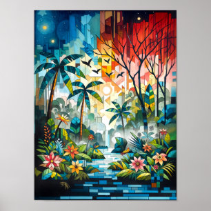 Poster Oasis urbain