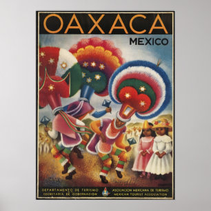Poster Oaxaca Mexique