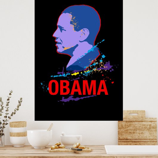 Poster Obama (Cuisine)