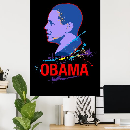 Poster Obama (Bureau à domicile)