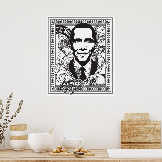 Poster Obama (Cuisine)