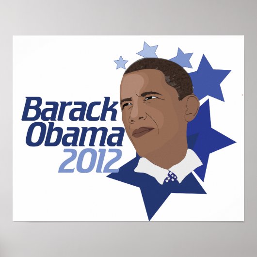 Poster Obama 2012 (Devant)