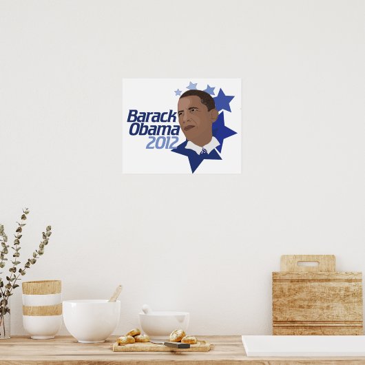 Poster Obama 2012 (Cuisine)