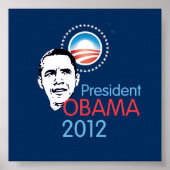 Poster Obama 2012 (Devant)