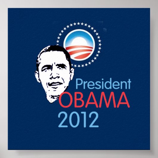 Poster Obama 2012 (Devant)
