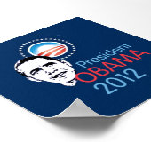 Poster Obama 2012 (Coin)