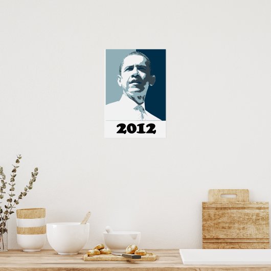 POSTER OBAMA 2012 (Cuisine)