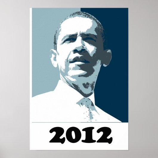 POSTER OBAMA 2012 (Devant)