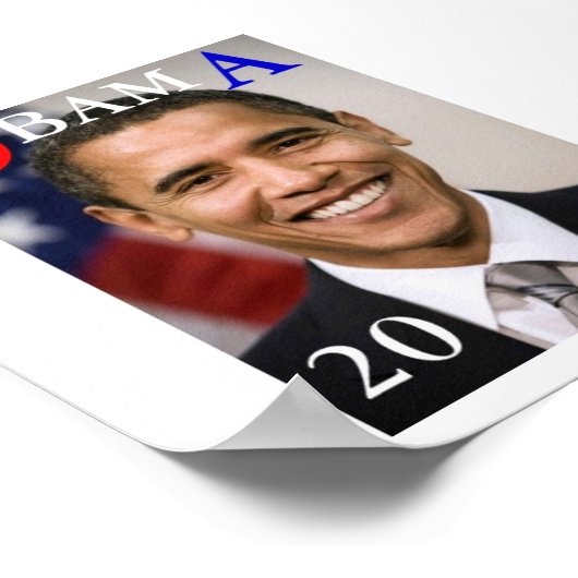 POSTER OBAMA 2012 (Coin)