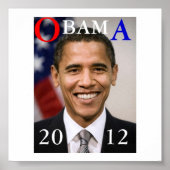 POSTER OBAMA 2012 (Devant)