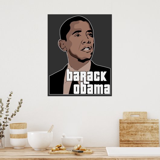 Poster Obama 2012 (Cuisine)