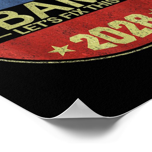 Poster Obama 2028 (Coin)