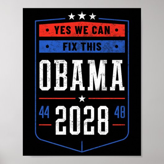 Poster Obama 2028 44 48 Premium (Devant)