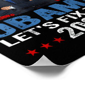 Poster Obama 2028 Réparons ce 7 (Coin)