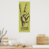 Poster Obama Biden Peace Imprimer (Cuisine)