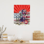 Poster Obama change (Cuisine)
