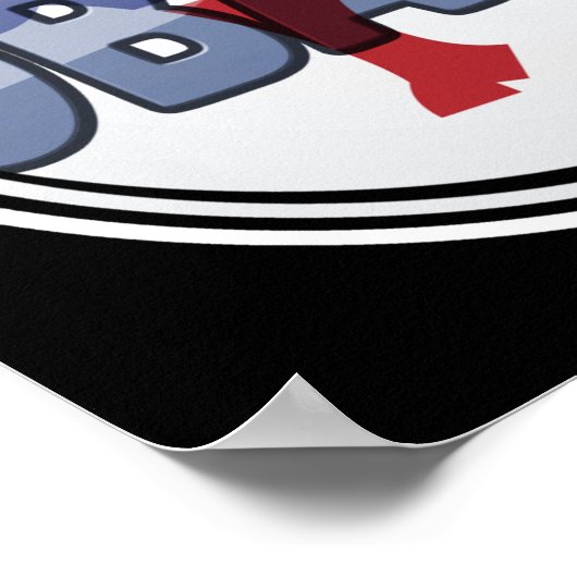 Poster Obama Democrat Design (Coin)