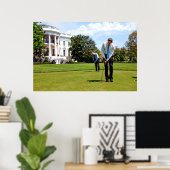 Poster Obama et Biden Doing What They Do Best (Bureau à domicile)