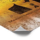 Poster Obama fait les choses à nouveau...(impression) (Coin)