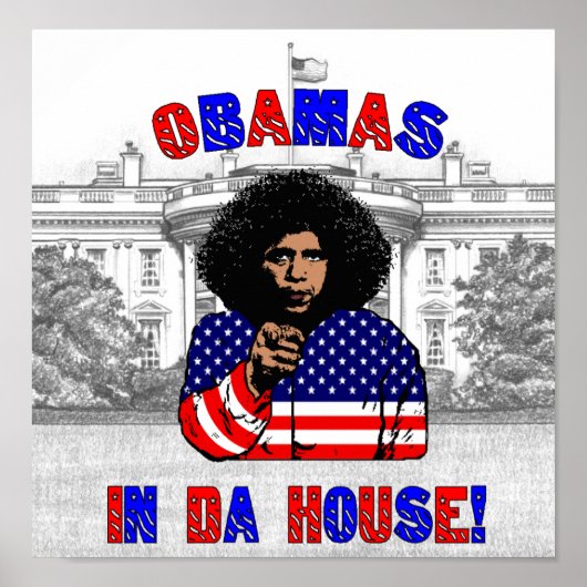 Poster Obama House (Devant)