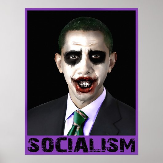 Poster Obama Joker (Devant)