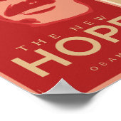 Poster Obama - L'affiche New Hope Red & Tan (Coin)