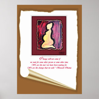 Poster Obama Nous sommes la citation de celui