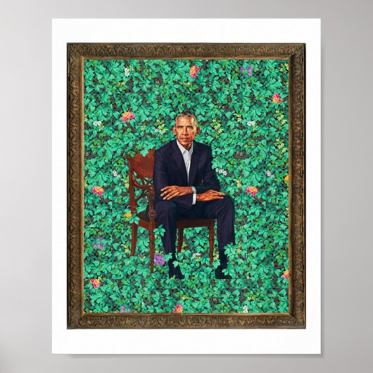 Poster Obama Portrait Tee (Devant)