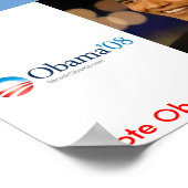 Poster Obama pour le président (Coin)