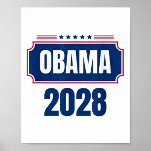 Poster Obama pour le président 2028 Obama 2028 _1