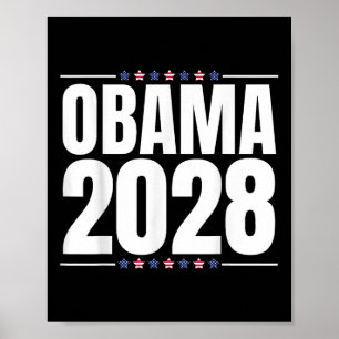 Poster Obama Pour Le Président 2028 Obama 2028 Pour Les F
