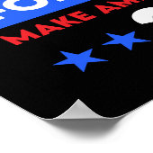 Poster Obama pour le président 2028 redonne aux Etats-Uni (Coin)