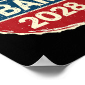 Poster Obama pour président 2028 Obama 2028 Premium 0 (Coin)