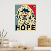 Poster obama premier chiot - espoir (Cuisine)