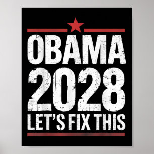 Poster Obama Président Vintage 2028 Obama 5