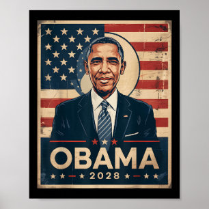 Poster Obama Président Vintage 2028 Obama 6