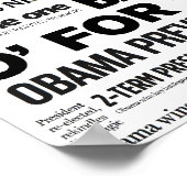 Poster Obama remporte l'affiche de collage du journal 201 (Coin)