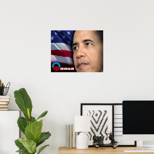 Poster Obama réveille (Bureau à domicile)